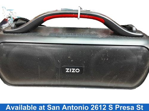 Zizo Rrz3-blk Black Portable Speaker