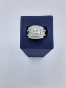 Women's Ring - White Gold 14k (.585) 10.7 grams Size 9