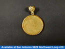 Coin Pendant - Yellow Gold 10k (.417) 4.6 grams