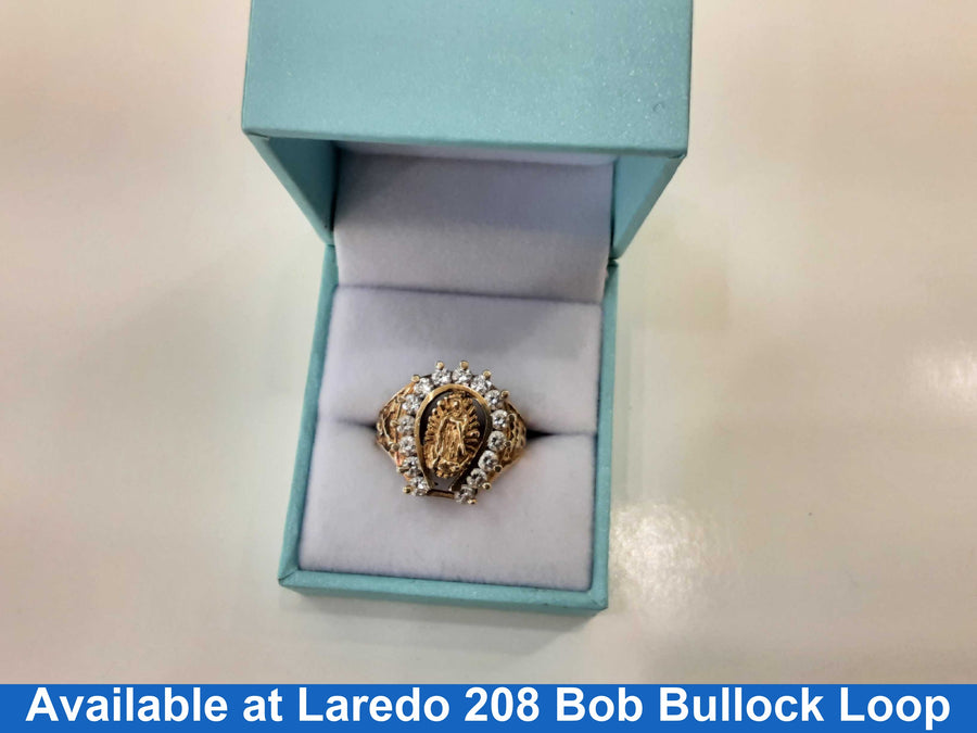 Men's Ring - Yellow Gold 10k (.417) 6.6 grams Size 10.5