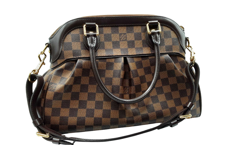 Louis Vuitton Trevi Pm Brown Purse / Handbag