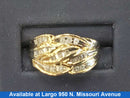Women's Ring - Yellow Gold 10k (.417) 4.7 grams Size 4
