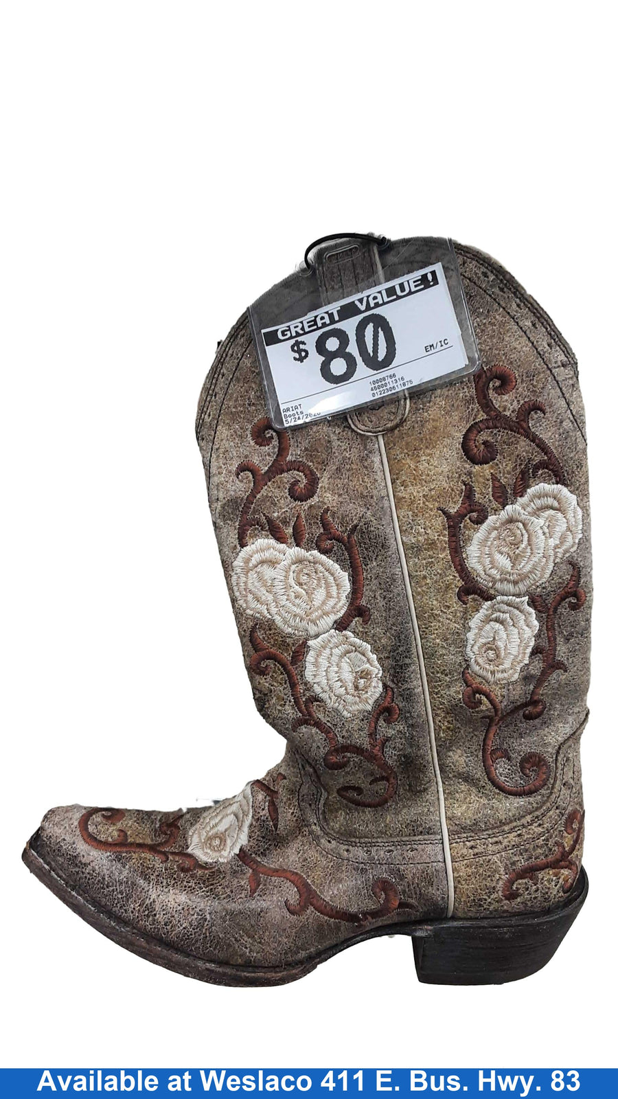 Ariat 10008766 Beige / Tan