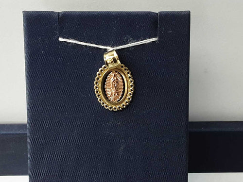 Religious Pendant - Tricolor Gold 14k (.585) 1.8 grams