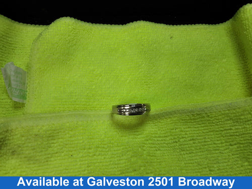 Men's Ring - White Gold 10k (.417) 2.7 grams Size 10.5