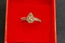 Women's Ring - White Gold 14k (.585) 3.6 grams Size 7.5