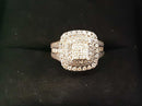 Women's Ring - White Gold 10k (.417) 4.2 grams Size 7