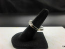 Ring - Wedding Band - White Gold 14k (.585) 3.8 grams Size 3.5