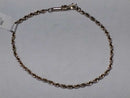 Rope Bracelet - Yellow Gold 10k (.417) 3.4 grams 7 inch