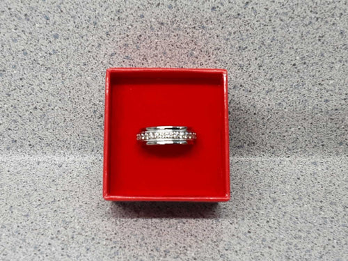 Ring - Wedding Band - White Gold 10k (.417) 4.8 grams Size 9