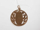 Virgin Mary Religious Pendant - Yellow Gold 10k