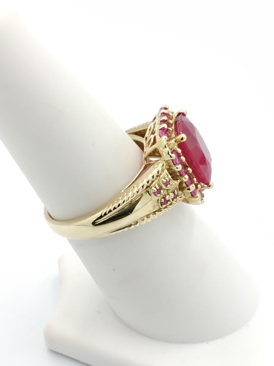Women's Ring - Yellow Gold 10k (.417) 4.5 grams Size 10