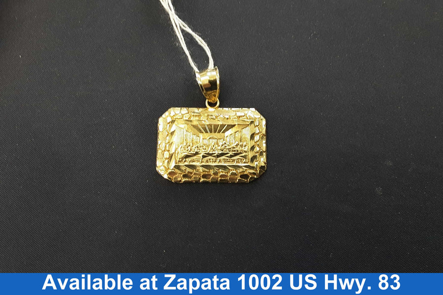 Religious Pendant - Yellow Gold 10k (.417) 2.4 grams