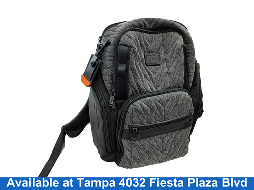 Tumi A213 Gray Backpack / Briefcase / Bag