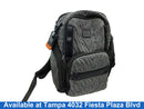 Tumi A213 Gray Backpack / Briefcase / Bag