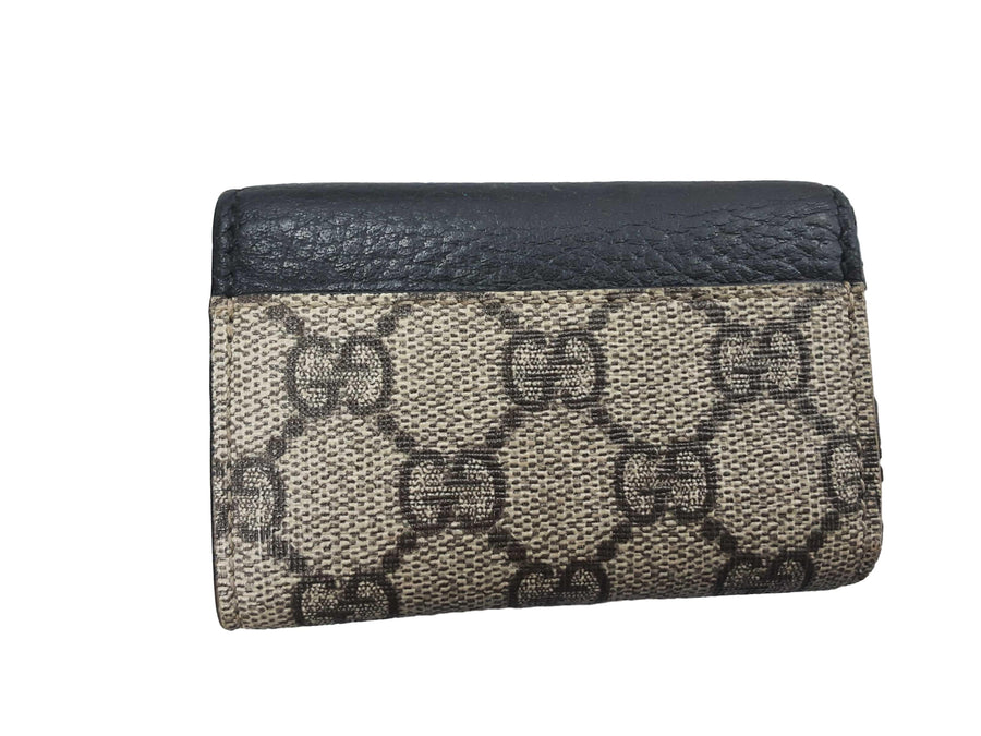 Gucci Gg Marmont 6 Key Brown Wallet
