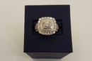Ring - Wedding Set - White Gold 14k (.585) 6.84 grams Size 6