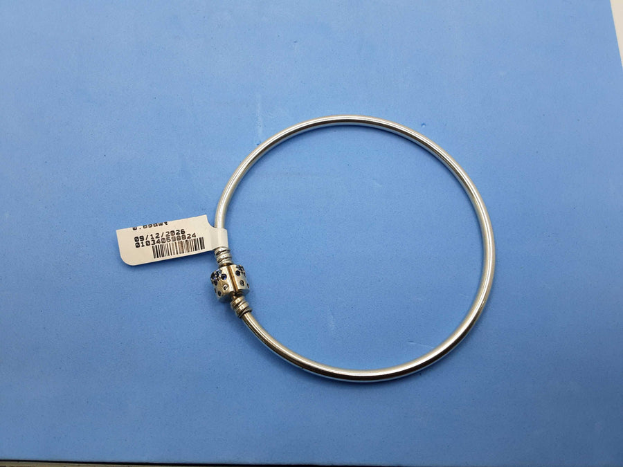 Bangle Bracelet - Silver 8.6 grams 7 inch
