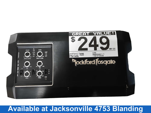 Rockford Fosgate Black Generic Amplifier Head