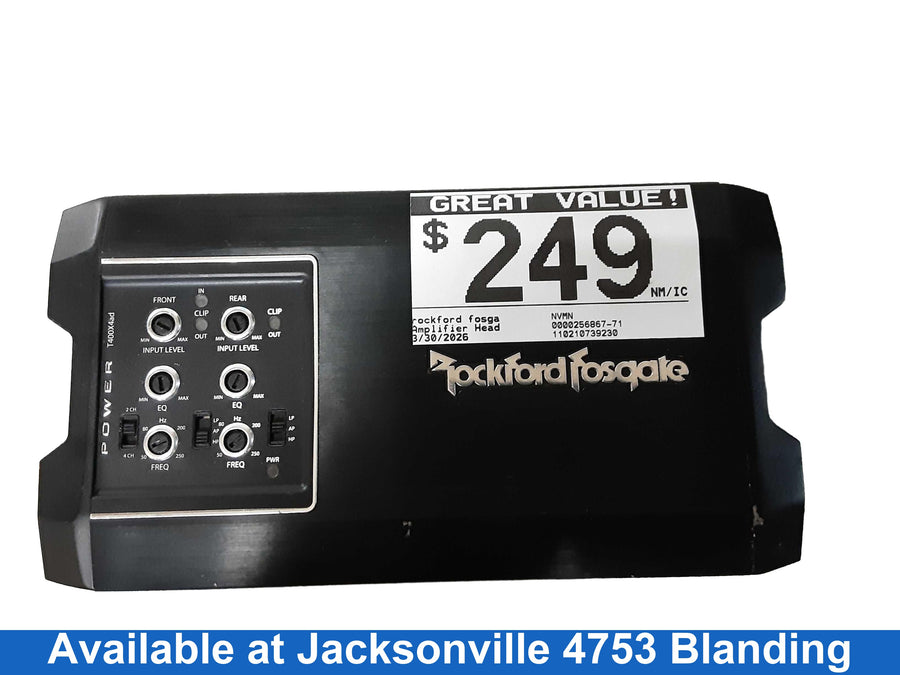 Rockford Fosgate Black Generic Amplifier Head
