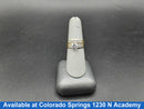 Ring - Engagement Set - Yellow Gold 14k (.585) 4.8 grams Size 7.5