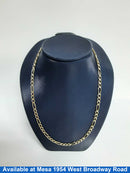 Figaro Chain - Yellow Gold 14k (.585) 14 grams 24 inch