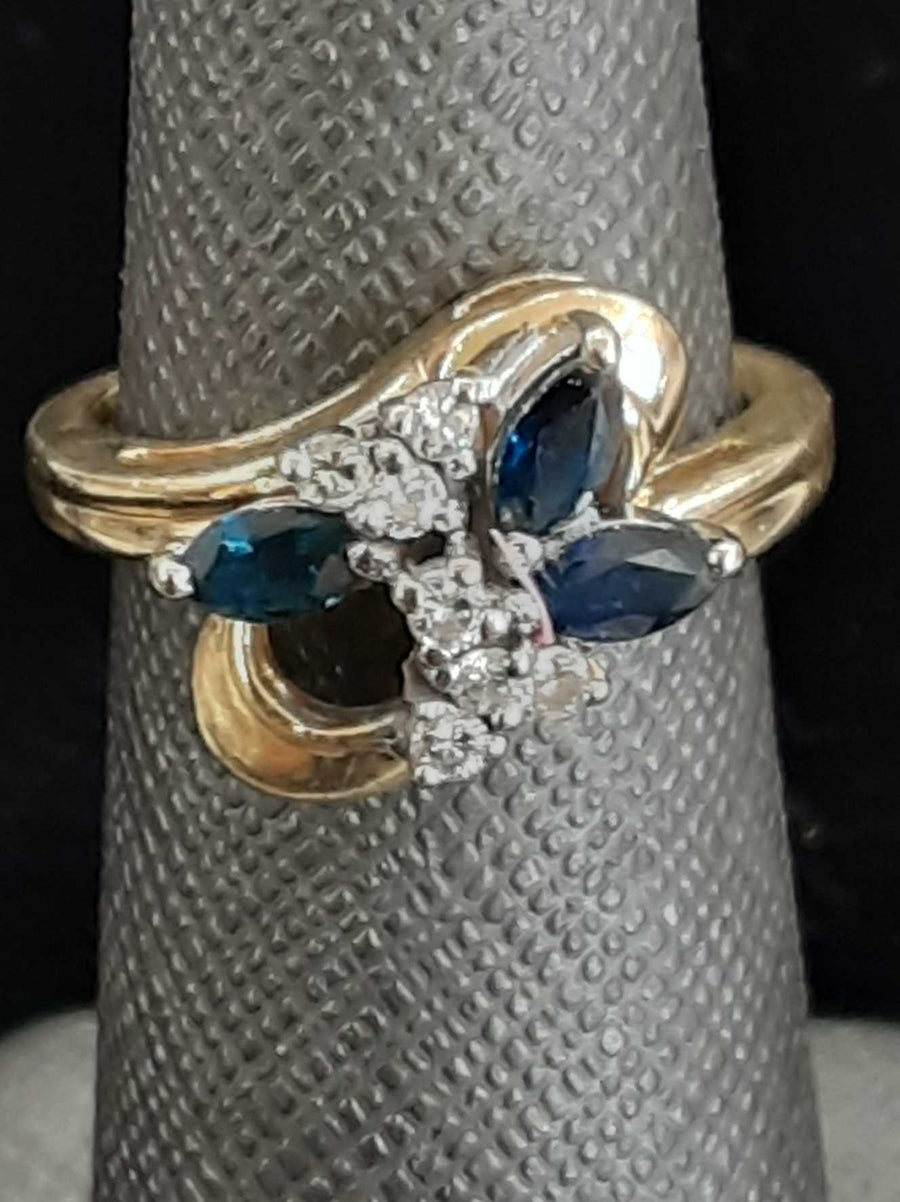 Women's Ring - Yellow Gold 14k (.585) 4.8 grams Size 7