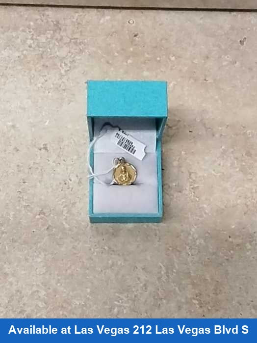 Coin Pendant - Yellow Gold 14k (.585) 1.4 grams