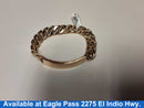 Cuban Link Bracelet - Yellow Gold 10k (.417) 83.7 grams 7 inch