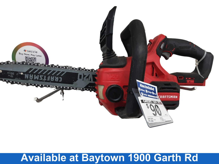 Craftsman 28625574 Red Chain Saw