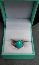 Women's Ring - Yellow Gold 10k (.417) 3.7 grams Size 5