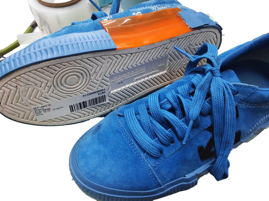 Off-white Rare Blue Tribute To Virgil Abloh Blue