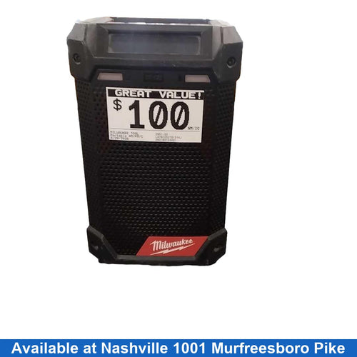 Milwaukee Tools 2951-20 Portable AM/FM/Cassette Player