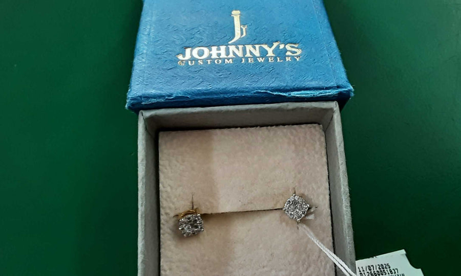 Earrings - Yellow Gold 10k (.417) 1.2 grams