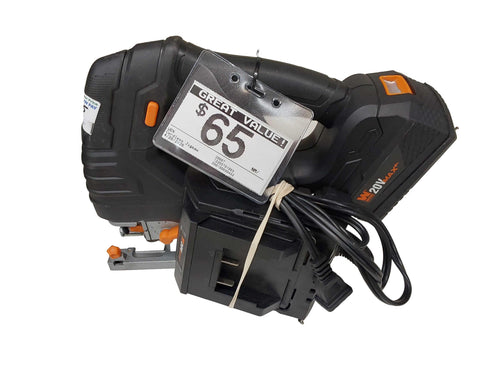 Wen 20667 Black Cordless Jig Saw