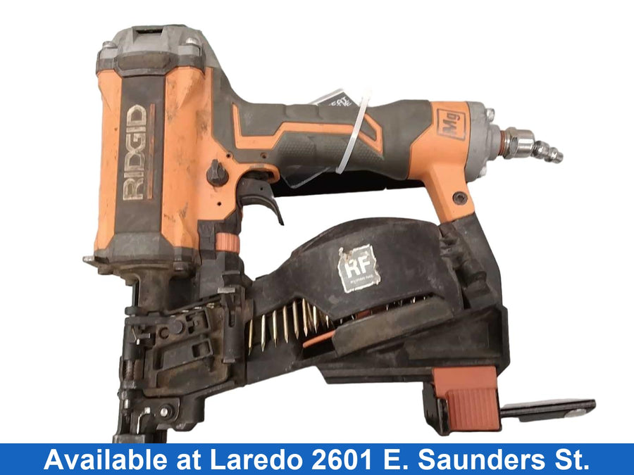 Ridgid R175rnf Orange Pneumatic Roofing Nailer