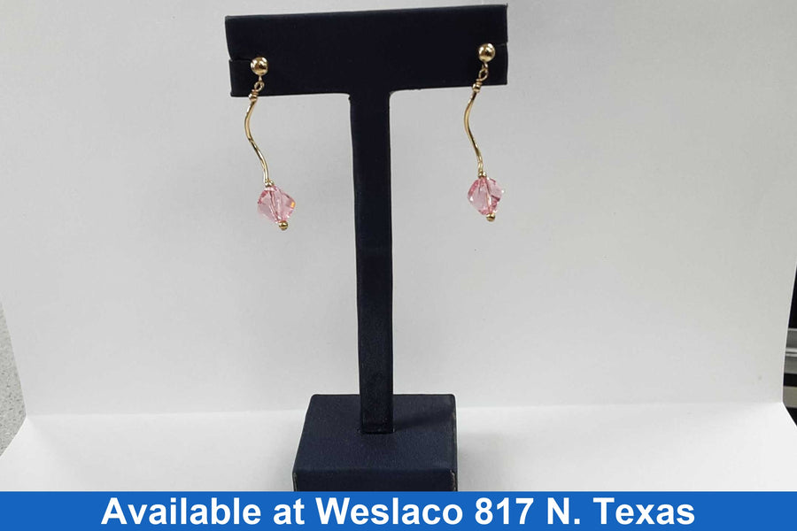 Earrings - Yellow Gold 14k (.585) 1.7 grams