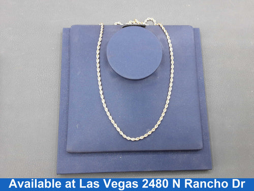 Rope Chain - Yellow Gold 14k (.585) 22.2 grams 22 inch