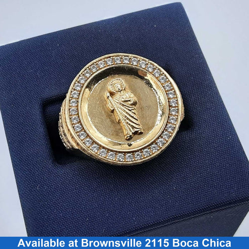 Men's Ring - Yellow Gold 10k (.417) 6.1 grams Size 10