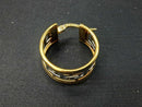 Hoop Earrings - Yellow Gold 10k (.417) 4.1 grams