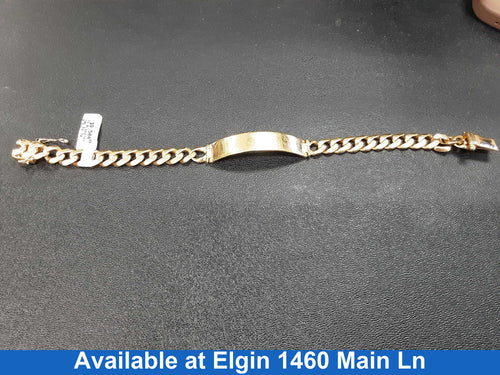 ID Bracelet - Yellow Gold 18k (.750) 52.7 grams 9 inch