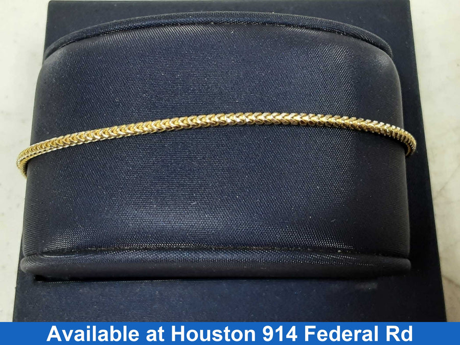 Fox Tail Bracelet - Yellow Gold 10k (.417) 5.8 grams 10 inch