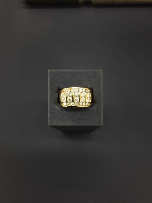 Men's Ring - Yellow Gold 14k (.585) 11.7 grams Size 20
