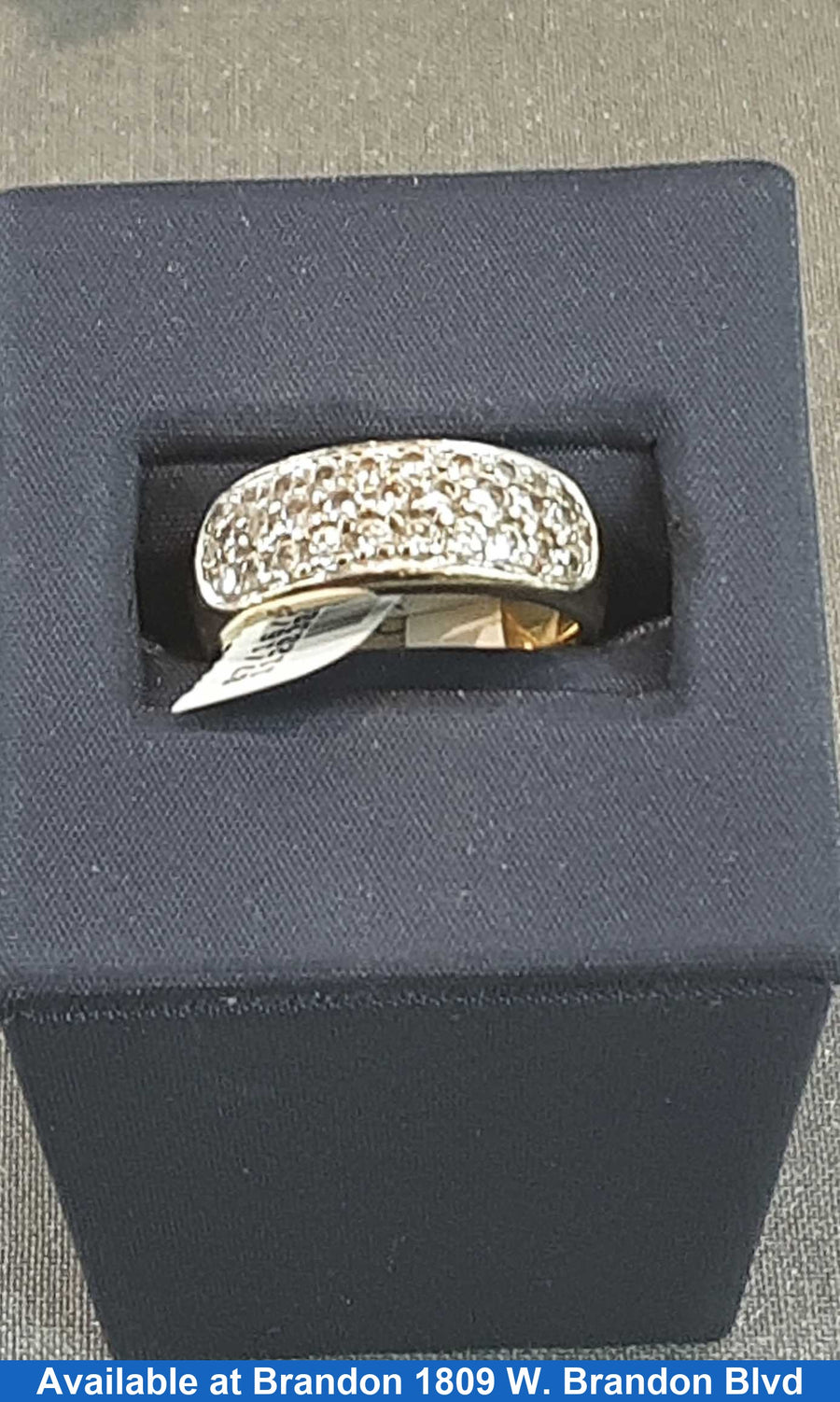 Women's Ring - Yellow Gold 10k (.417) 8.6 grams Size 6