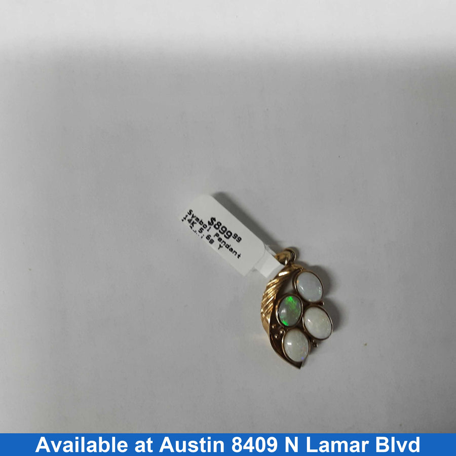 Symbol Pendant - Yellow Gold 14k (.585) 5.6 grams
