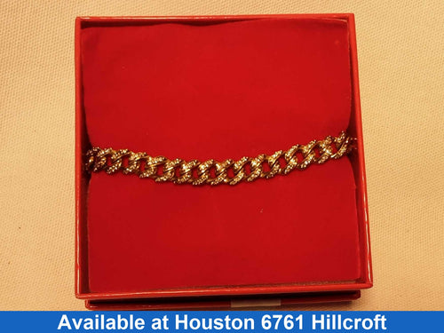 Bracelet - Yellow Gold 10k (.417) 23.7 grams 8 inch