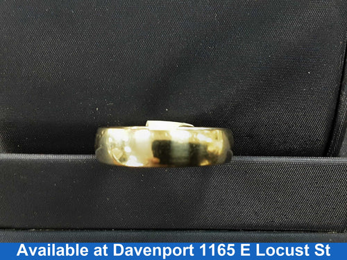 Ring - Wedding Band - White Gold 10k (.417) 6.7 grams Size 11