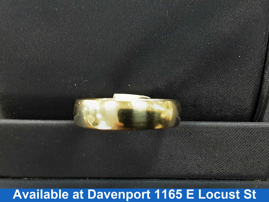 Ring - Wedding Band - White Gold 10k (.417) 6.7 grams Size 11