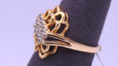 Women's Ring - Yellow Gold 14k (.585) 3.9 grams Size 7.5