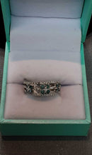 Women's Ring - White Gold 10k (.417) 3.5 grams Size 6